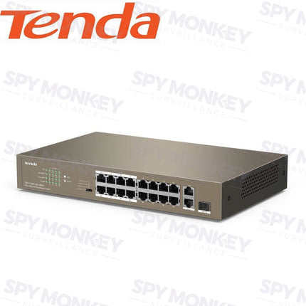 Tenda TN-TEG1116P-16-150W Switch: 16-Port PoE