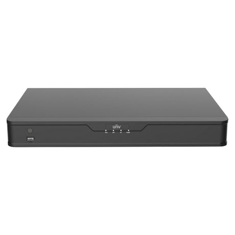 Uniview 16 Channel Network Video Recorder: 12MP Ultra HD Prime Series - NVR302-16E-P16-B
