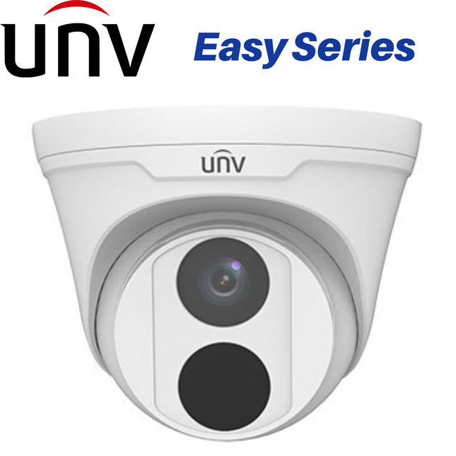 Uniview Security Camera: 4MP Turret, 2.8mm, Easy - IPC3614LR3-PF28-D