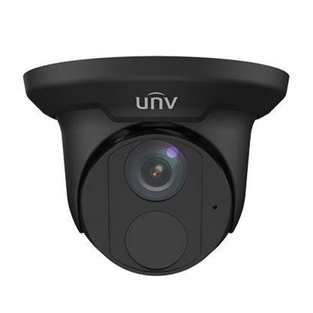 Uniview IPC3615ER3-ADUPF28M-BLK Security Camera: 5MP Starlight Turret, Black