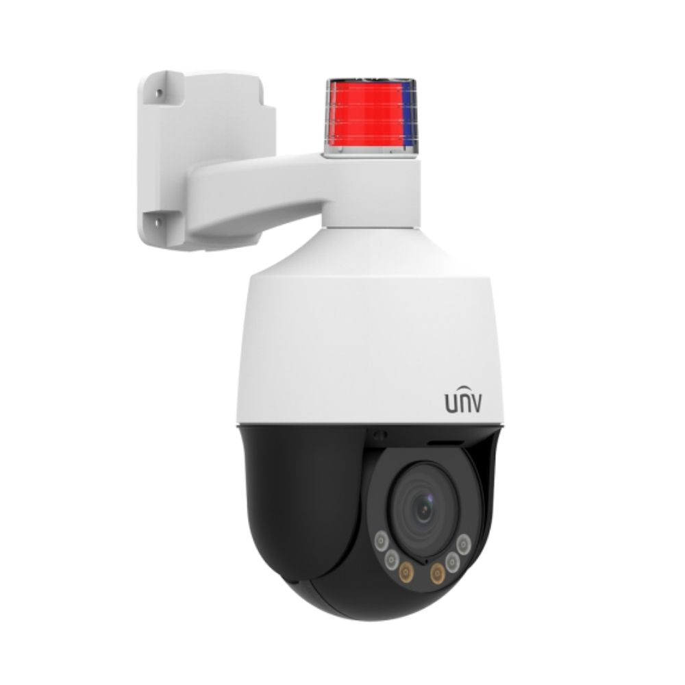 Uniview Security Camera: 2MP Full HD 4X PTZ, Active Deterrence, LightHunter