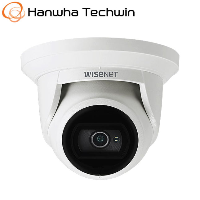 Hanwha Wisenet New-Q 5MP Outdoor Flateye Camera, H.265, WDR, 20m IR, IP67, 2.8mm - QNE-8011R