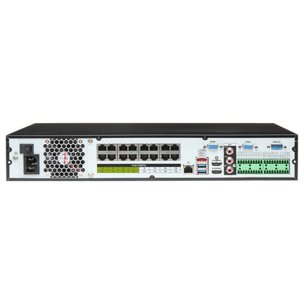 VIP Vision Pro 16 Channel Network Video Recorder: 12MP (4K) Ultra HD