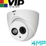 VIP Vision Pro 4 Channel Security Kit: 8MP NVR, 4 X 4MP Turret Cameras, 1TB HDD