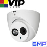VIP Vision Professional Security Camera: 6MP Turret, 50m IR, IP67