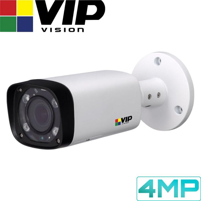 VIP Vision Pro Security Camera: 4MP Bullet, 2.7 ~ 13.5mm VF Lens