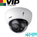 VIP Vision Pro Security Camera: 4MP Dome, 2.7 ~ 13.5mm VF Lens