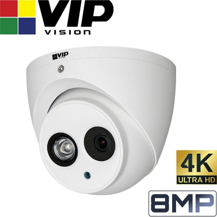VIP Vision Pro 4 Channel Security Kit: 8MP NVR, 2 X 8MP Bullet, 2 X 8MP Turret, 2TB HDD