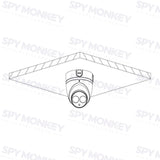 VIP Vision Pro Security Camera: 8MP (4K) Mini Dome, 50m IR, IP67