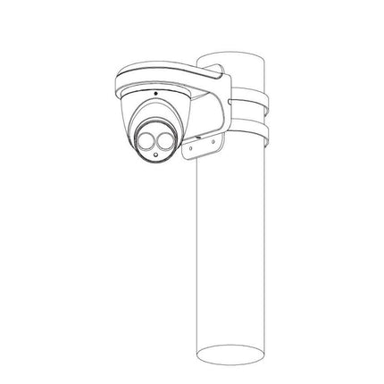 VIP Vision Pro Security Camera: 4MP Turret, 50m IR, IP67