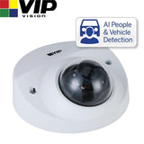 VIP Vision Security Camera: 4MP Dome, Professional AI Series, 2.8mm - VSIPP-4DIRF-I