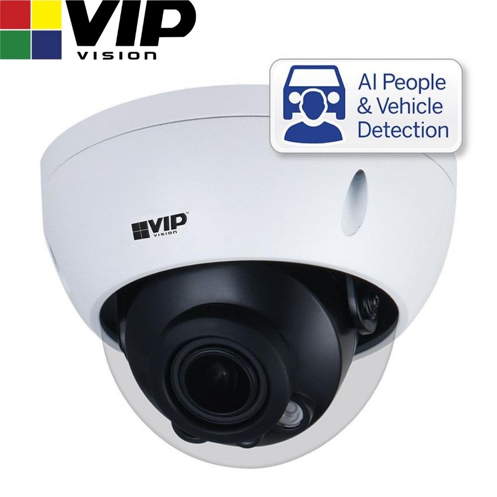 VIP Vision Security Camera: 4MP Dome, Professional AI Series, 2.7-13.5mm - VSIPP-4DIRMD-I