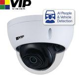 VIP Vision Security Camera: 8MP Dome, Professional AI Series, 2.8mm - VSIPP-8DIRD-I