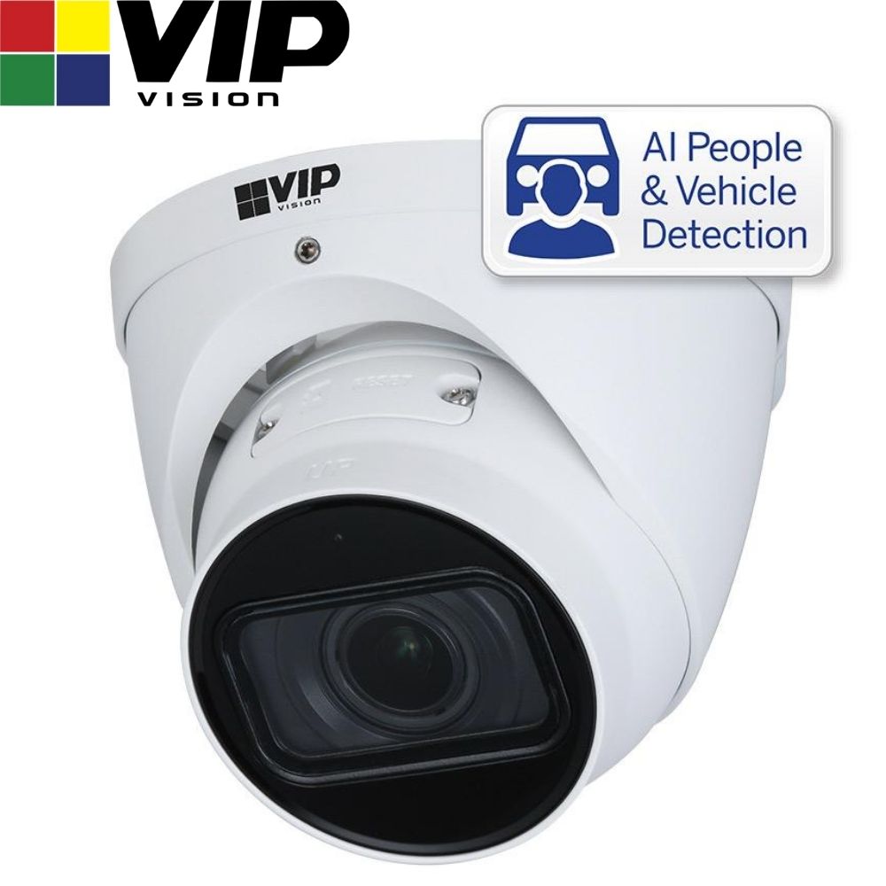 VIP Vision Security Camera: 8MP Turret, Professional AI Series, 2.7-13.5mm - VSIPP-8DIRMG-I