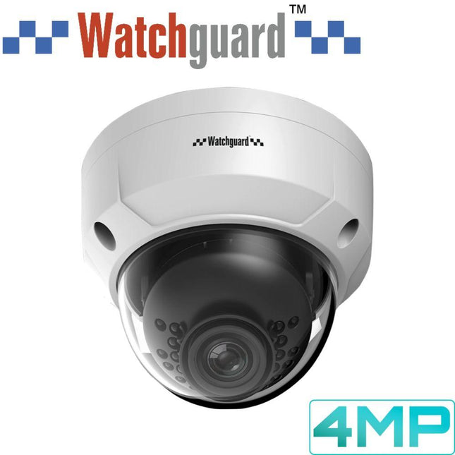 Watchguard Security Camera: 4MP Dome, 2.8mm Fixed Lens