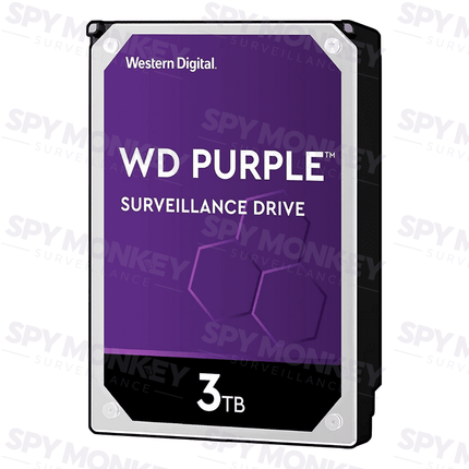 Western Digital 3TB Purple Surveillance Hard Drive