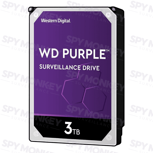 Western Digital 3TB Purple Surveillance Hard Drive