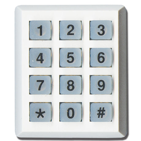 Wireless Mini Numeric Keypad White